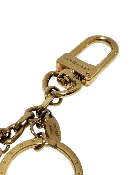 ✨🛍️ Louis Vuitton Malletage Flower Bag Charm and Key Ring - Picture 4 of 5